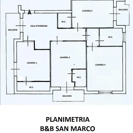 Nocleg ze śniadaniem San Marco 3*